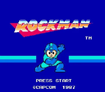 Rockman (Japan) (En) screen shot title